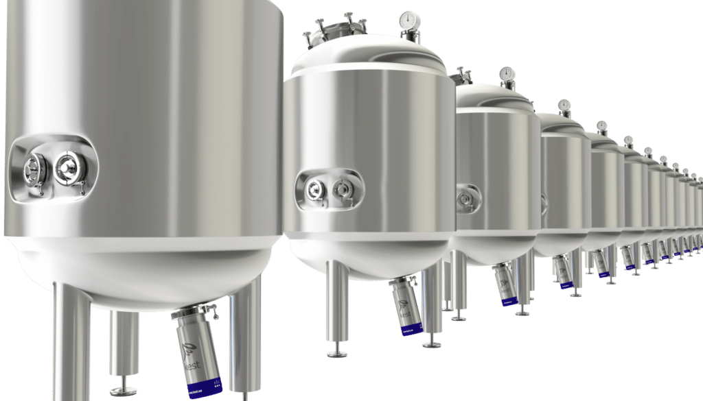 ASME tanks with bottom magdrive mixer